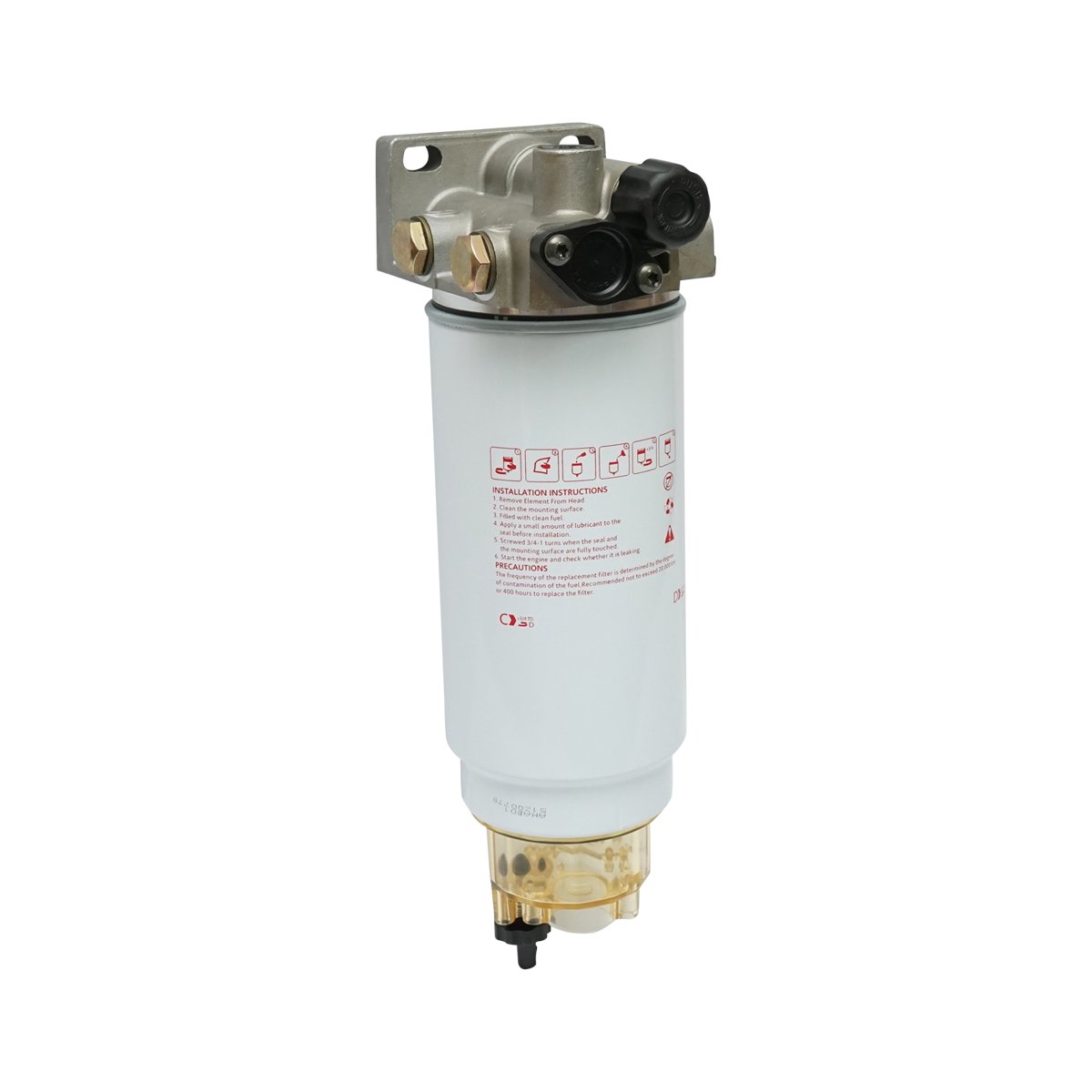 Baterie filtru combustibil cu separator apa pentru Volvo, Claas, Deutz-Fahr, MAN, Liebherr cod OEM ACP0287890, 240 210.00, 51125017283